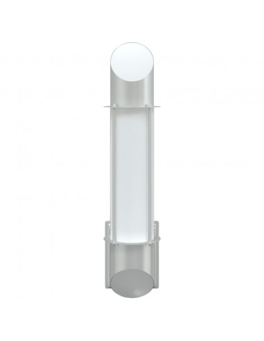 Applique da Esterno Argento in Acciaio Inossidabile