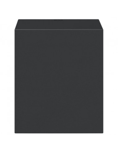 Applique da Parete per Esterni 2 pz Nere Alluminio Pressofuso