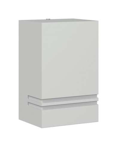 Applique da Esterno Argento in Acciaio Inossidabile