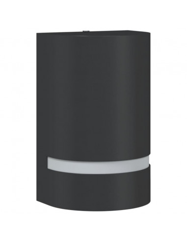 Applique per Esterni Nera in Alluminio Pressofuso