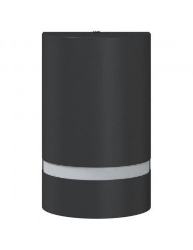 Applique per Esterni Nera in Alluminio Pressofuso