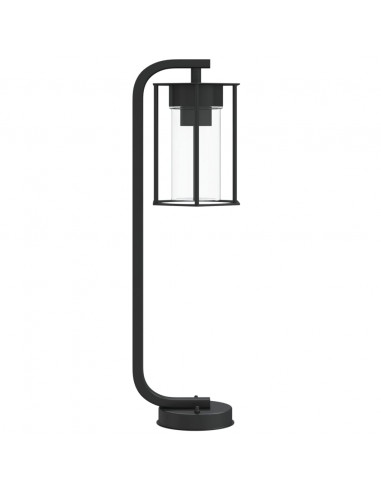 Lampade da Terra per Esterni 3 pz Nere 60 cm in Acciaio Inox