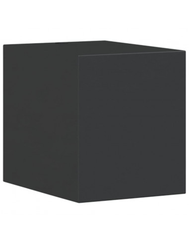 Applique per Esterni Nera in Alluminio Pressofuso