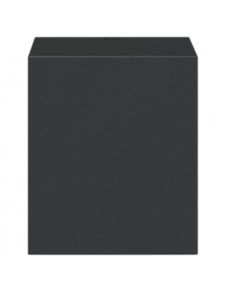 Applique per Esterni Nera in Alluminio Pressofuso