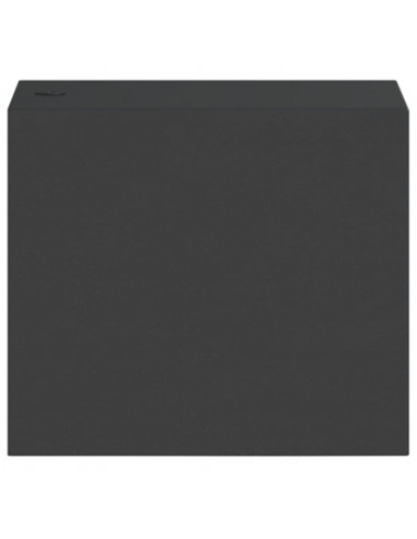 Applique per Esterni Nera in Alluminio Pressofuso