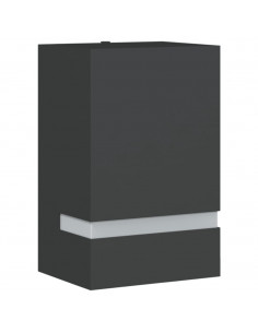 Applique da Esterno Nera in Acciaio Inossidabile 2