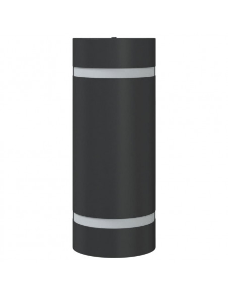 Applique per Esterni Nera in Alluminio Pressofuso