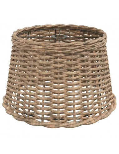 Paralume da Soffitto Marrone Ø45x28 cm in Vimini