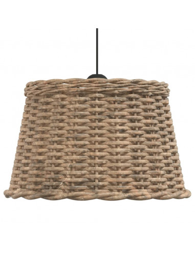 Paralume da Soffitto Marrone Ø45x28 cm in Vimini