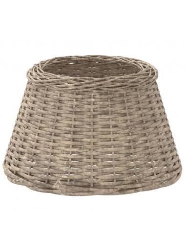 Paralume Marrone Ø45x28 cm in Vimini