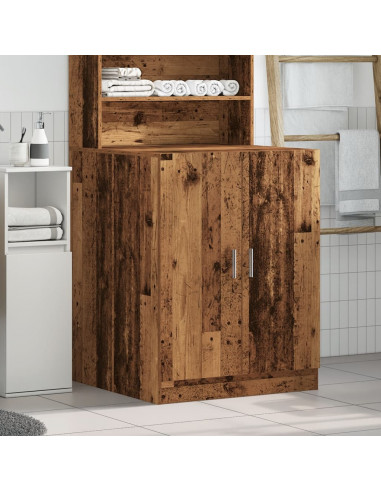 Mobile per Lavatrice Legno Antico 70,5x71,5x91,5 cm
