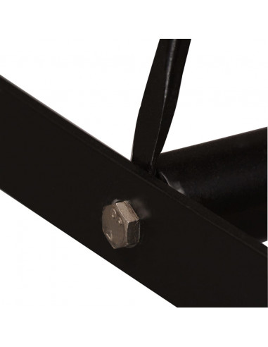 Set da Bar 3 pz in Legno Massello di Acacia e Vera Pelle