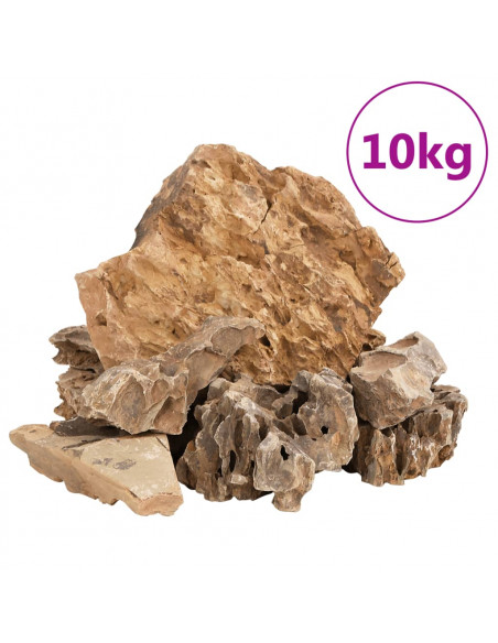 Pietre del Drago 10 kg Marroni 5-30 cm