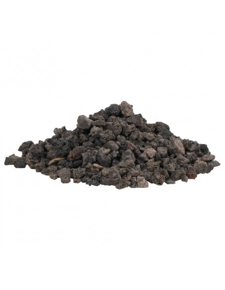 Rocce Vulcaniche 10 kg Nere 1-2 cm