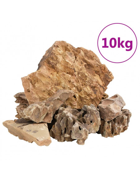 Pietre del Drago 10 kg Marroni 5-30 cm