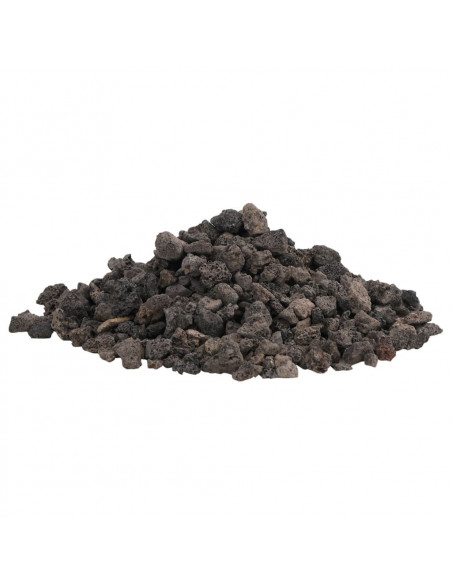 Rocce Vulcaniche 10 kg Nere 1-2 cm