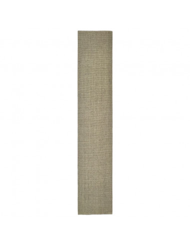 Tappeto in Sisal per Tiragraffi Tortora 66x350 cm