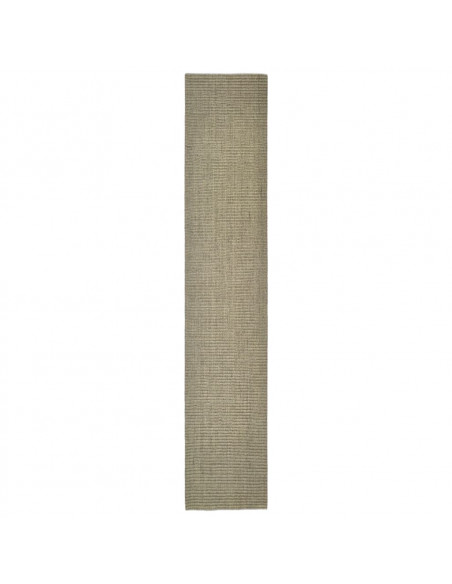 Tappeto in Sisal per Tiragraffi Tortora 66x350 cm