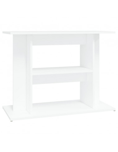 Supporto per Acquario 80x35x60 cm in Legno Multistrato Bianco