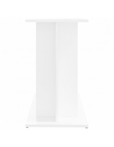 Supporto per Acquario 80x35x60 cm in Legno Multistrato Bianco