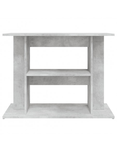 Supporto Acquario 80x35x60 cm Legno Multistrato Grigio Cemento