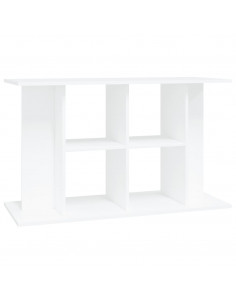 Supporto per Acquario 100x40x60 cm in Legno Multistrato Bianco 2