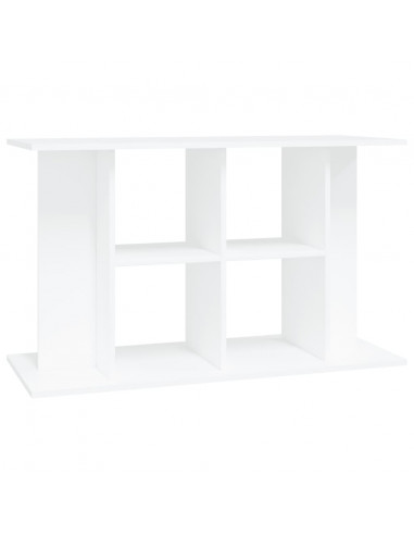 Supporto per Acquario 100x40x60 cm in Legno Multistrato Bianco
