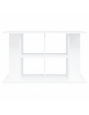 Supporto per Acquario 100x40x60 cm in Legno Multistrato Bianco