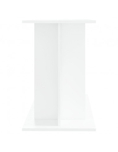 Supporto per Acquario 100x40x60 cm in Legno Multistrato Bianco
