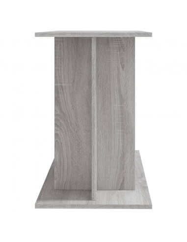Supporto Acquario 100x40x60 cm Legno Multistrato Grigio Sonoma