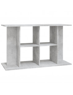 Supporto Acquario 100x40x60 cm Legno Multistrato Grigio Cemento 2