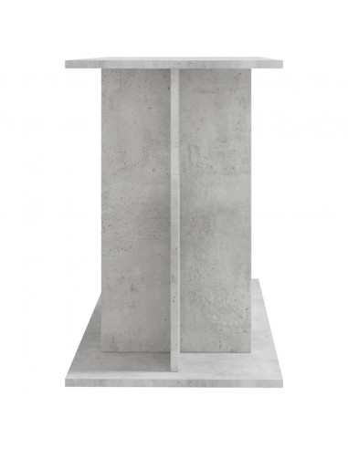 Supporto Acquario 100x40x60 cm Legno Multistrato Grigio Cemento