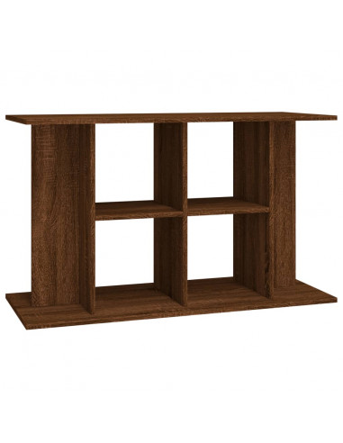 Supporto Acquario 100x40x60 cm Legno Multistrato Rovere Marrone