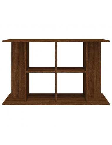 Supporto Acquario 100x40x60 cm Legno Multistrato Rovere Marrone