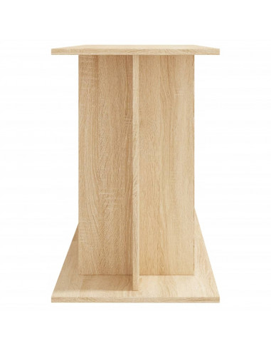 Supporto Acquario 120x40x60 cm Legno Multistrato Rovere Sonoma