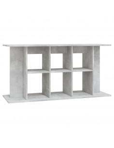 Supporto Acquario 120x40x60 cm Legno Multistrato Grigio Cemento 2