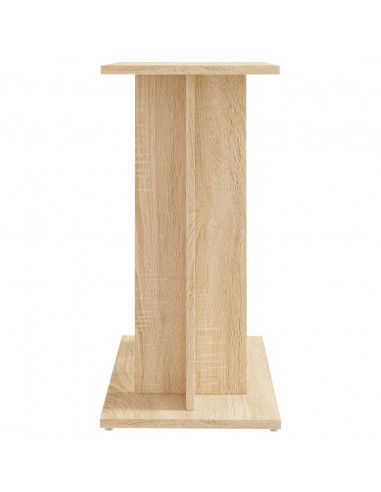 Supporto Acquario 60x30x60cm in Legno Multistrato Rovere Sonoma