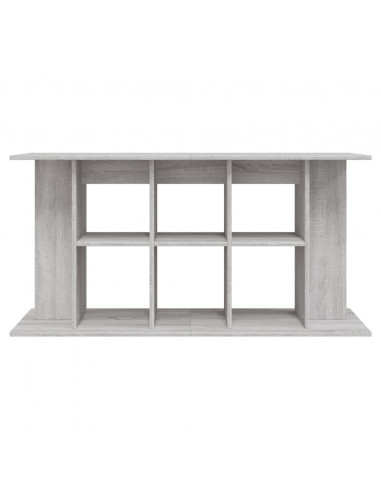 Supporto Acquario 120x40x60 cm Legno Multistrato Grigio Sonoma