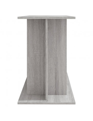 Supporto Acquario 120x40x60 cm Legno Multistrato Grigio Sonoma