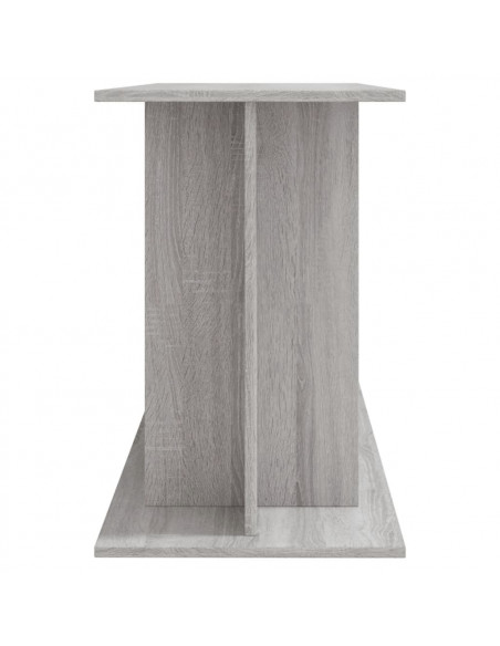 Supporto Acquario 120x40x60 cm Legno Multistrato Grigio Sonoma