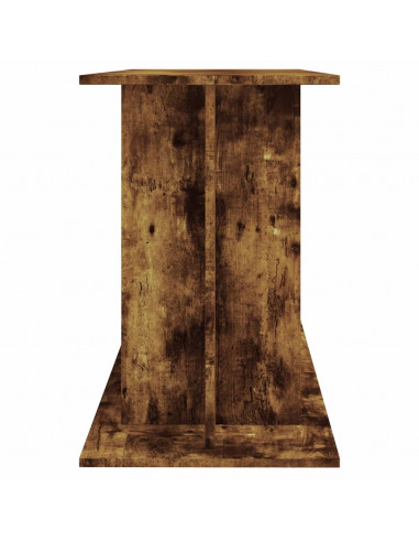Supporto Acquario 120x40x60 cm in Legno Multistrato Rovere Fumo