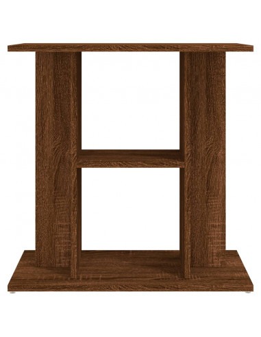 Supporto Acquario 60x30x60 cm Legno Multistrato Rovere Marrone