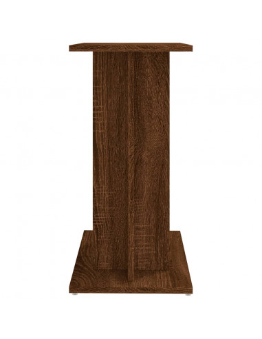Supporto Acquario 60x30x60 cm Legno Multistrato Rovere Marrone