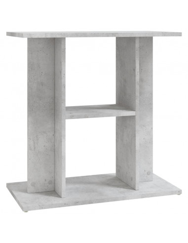 Supporto Acquario 60x30x60 cm Legno Multistrato Grigio Cemento