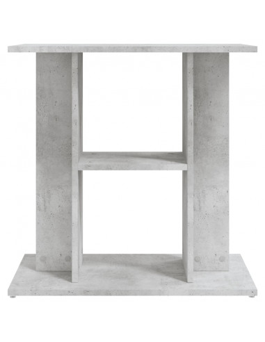Supporto Acquario 60x30x60 cm Legno Multistrato Grigio Cemento