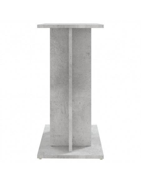 Supporto Acquario 60x30x60 cm Legno Multistrato Grigio Cemento