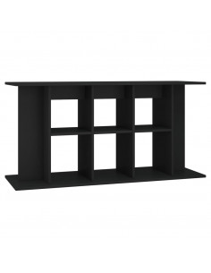 Supporto per Acquario 120x40x60 cm in Legno Multistrato Nero 2