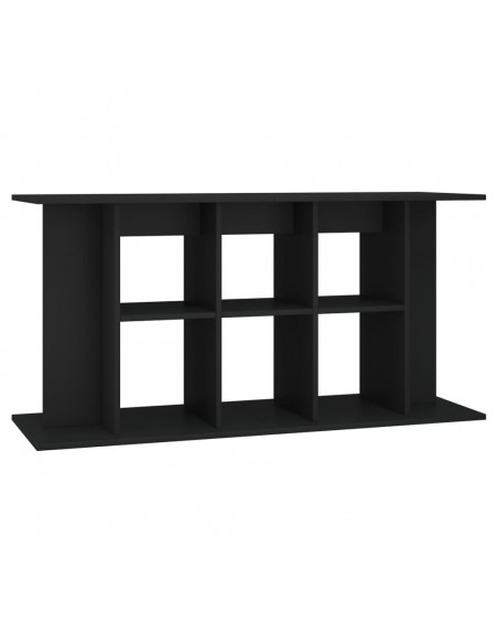 Supporto per Acquario 120x40x60 cm in Legno Multistrato Nero