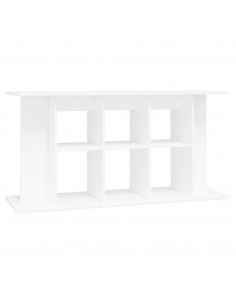 Supporto per Acquario 120x40x60 cm in Legno Multistrato Bianco 2
