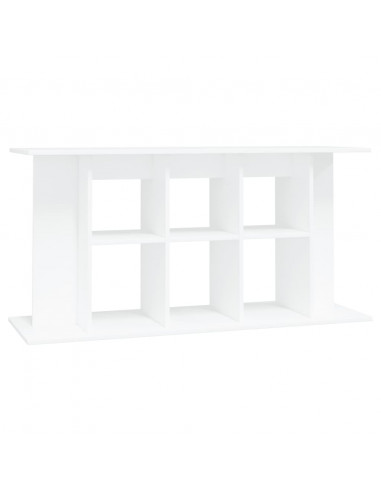 Supporto per Acquario 120x40x60 cm in Legno Multistrato Bianco